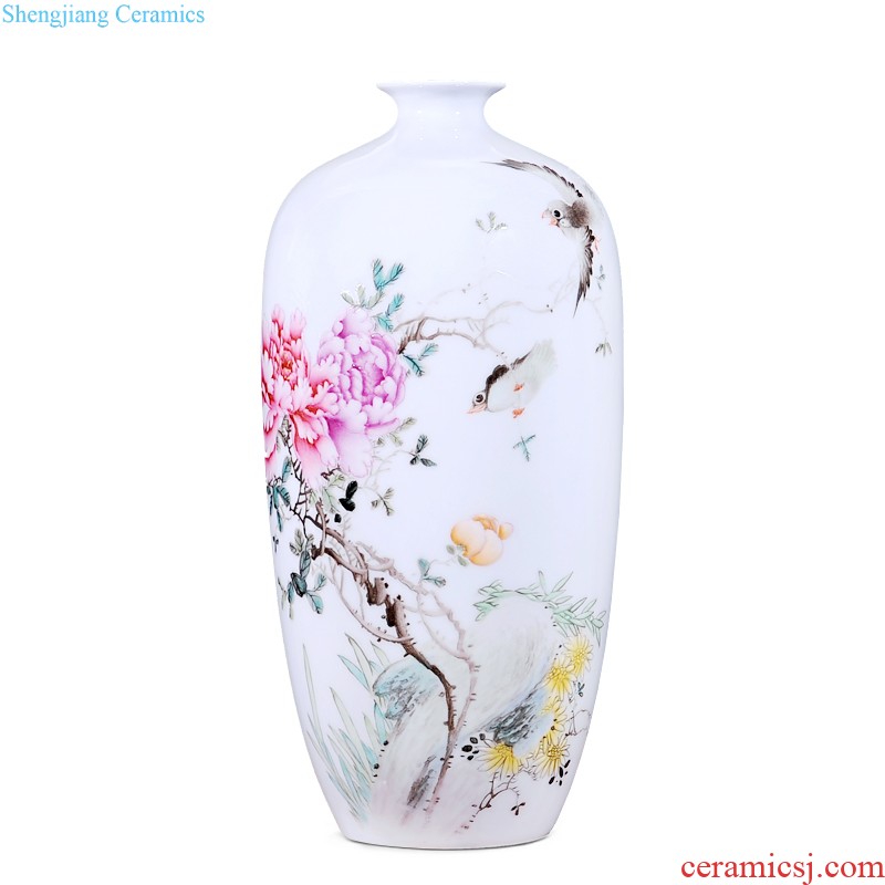 Antique porcelain of jingdezhen ceramics general tank storage tank home sitting room decoration crafts porcelain collection