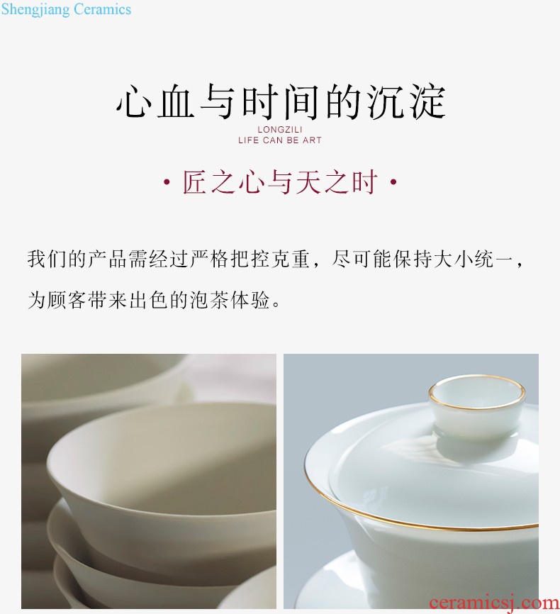 With cover filter landscape jingdezhen ceramic cup China cups personal creative package mail office cup mug cup