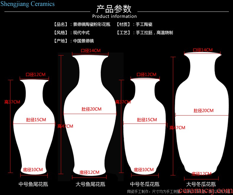 European contemporary and contracted vase furnishing articles sitting room dry flower arranging flowers home decoration ceramic flowers dancing orchid suits