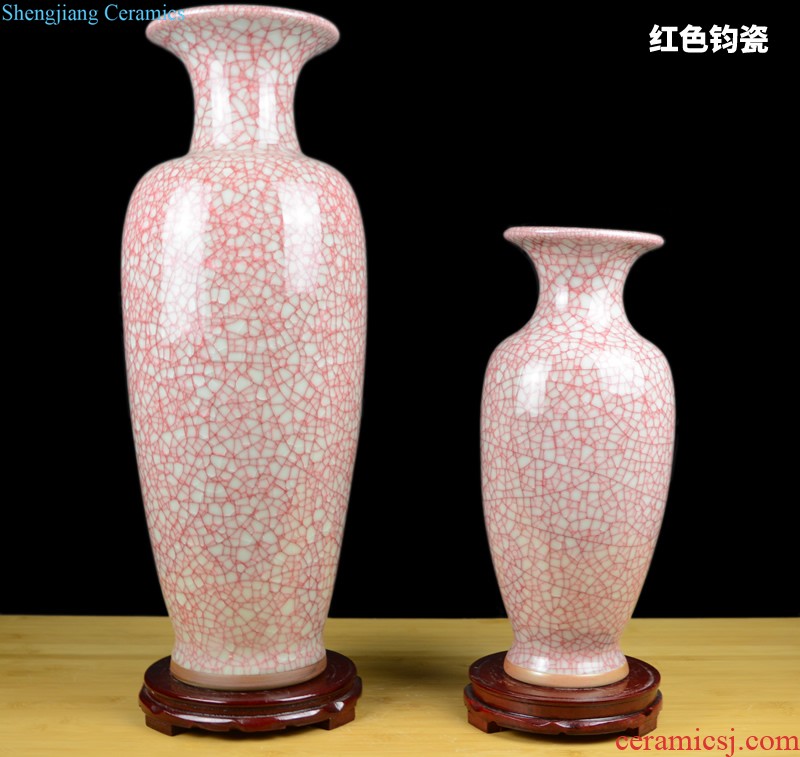 Jingdezhen ceramic vase floret bottle furnishing articles furnishing articles spending a sitting room porcelain home decoration crafts