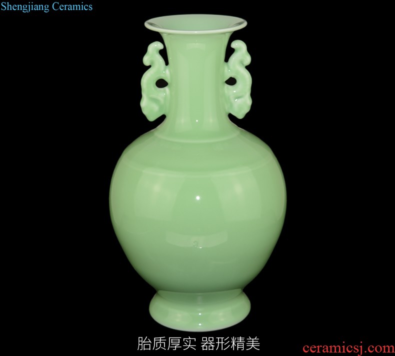 Jingdezhen ceramic smoked incense burner aromatherapy furnace large ancient longquan celadon tower joss stick for the Buddha temple supplies