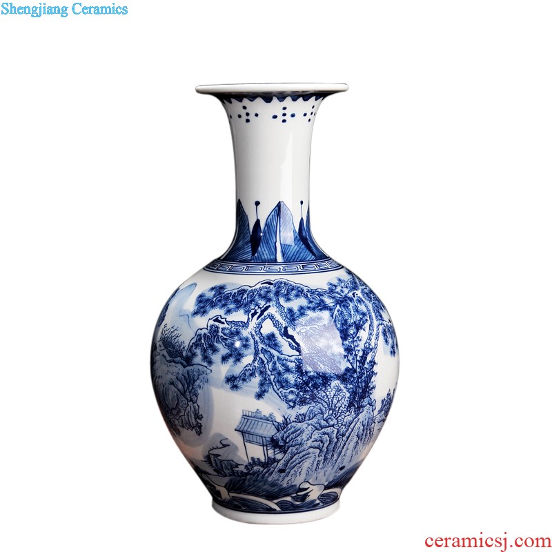 Jingdezhen ceramics glaze of bronze sculpture porcelain the mythical wild animal unicorn town house furnishing articles of Chinese style household craft ornaments