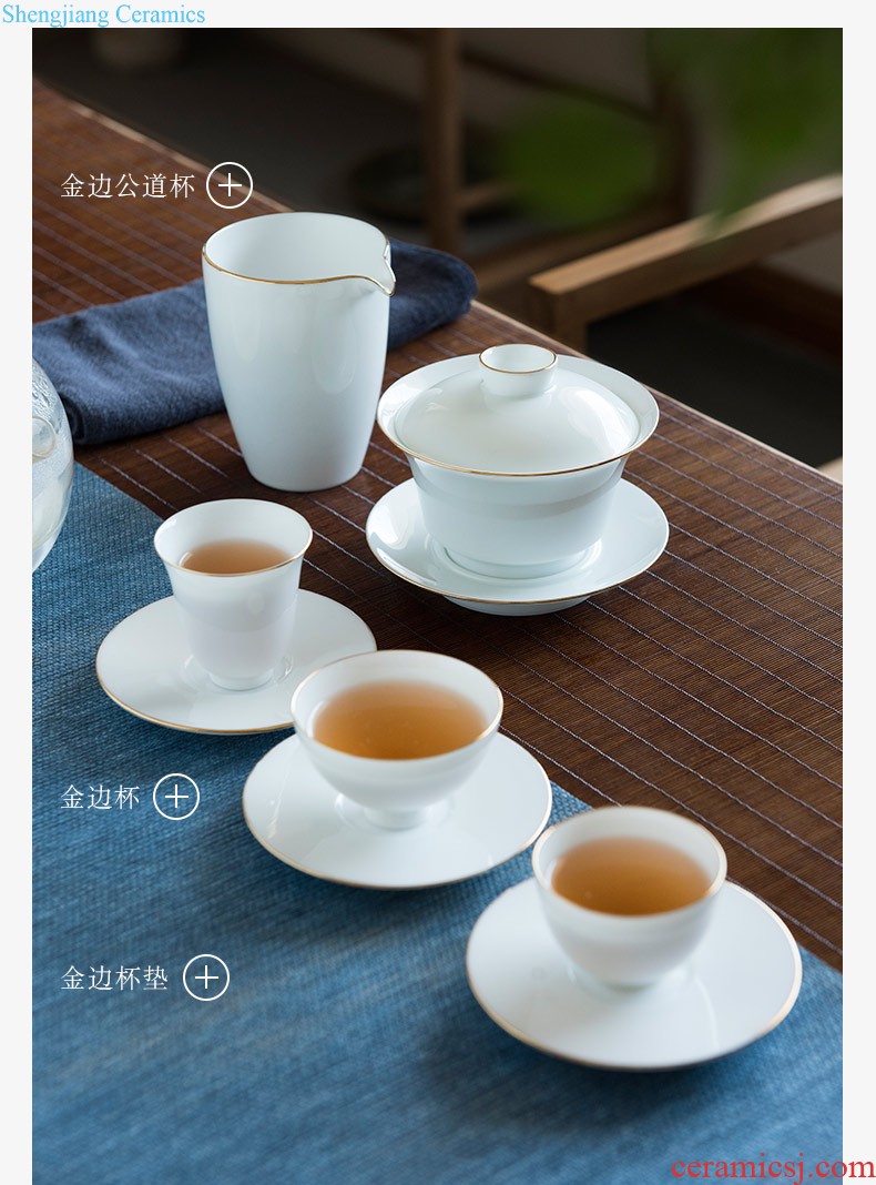 With cover filter landscape jingdezhen ceramic cup China cups personal creative package mail office cup mug cup