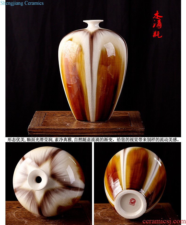 Mandarin duck play merry jingdezhen ceramics lotus goldfish bowl water lily bowl lotus flower POTS tortoise cylinder fish basin yg60