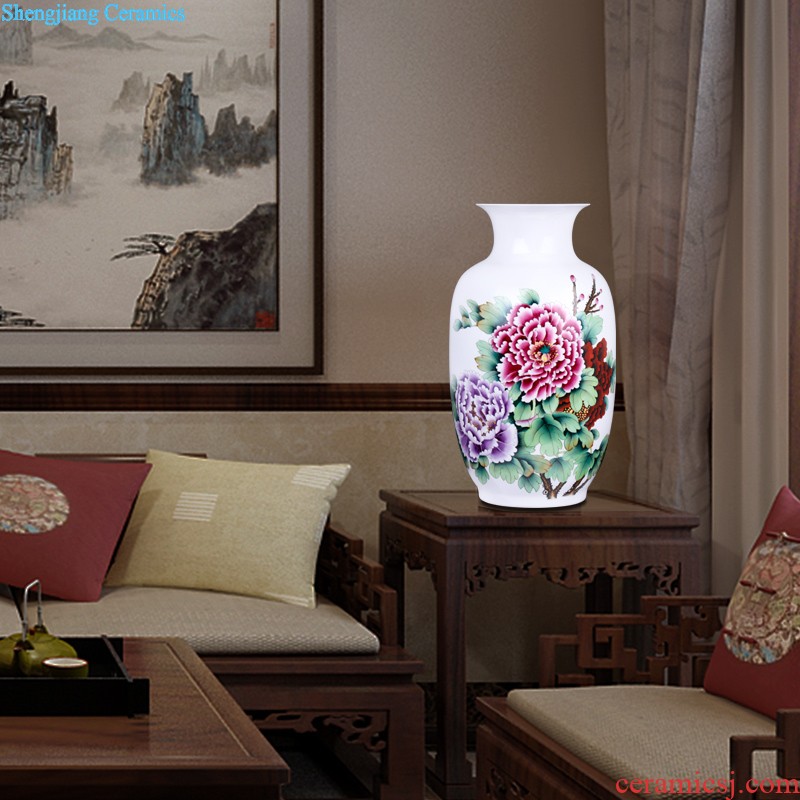 Jingdezhen ceramics designer jiangnan good brush pot The study of creative home office decorations furnishing articles