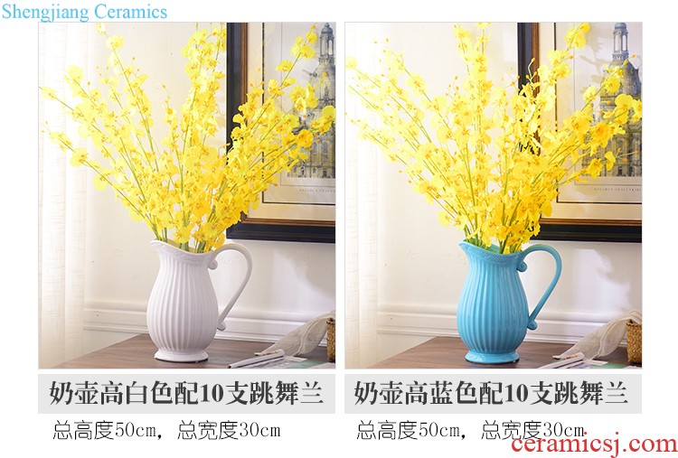 Jingdezhen ceramics celebrity hand-painted porcelain of blue and white porcelain vase household act the role ofing is tasted rich ancient frame large sitting room place