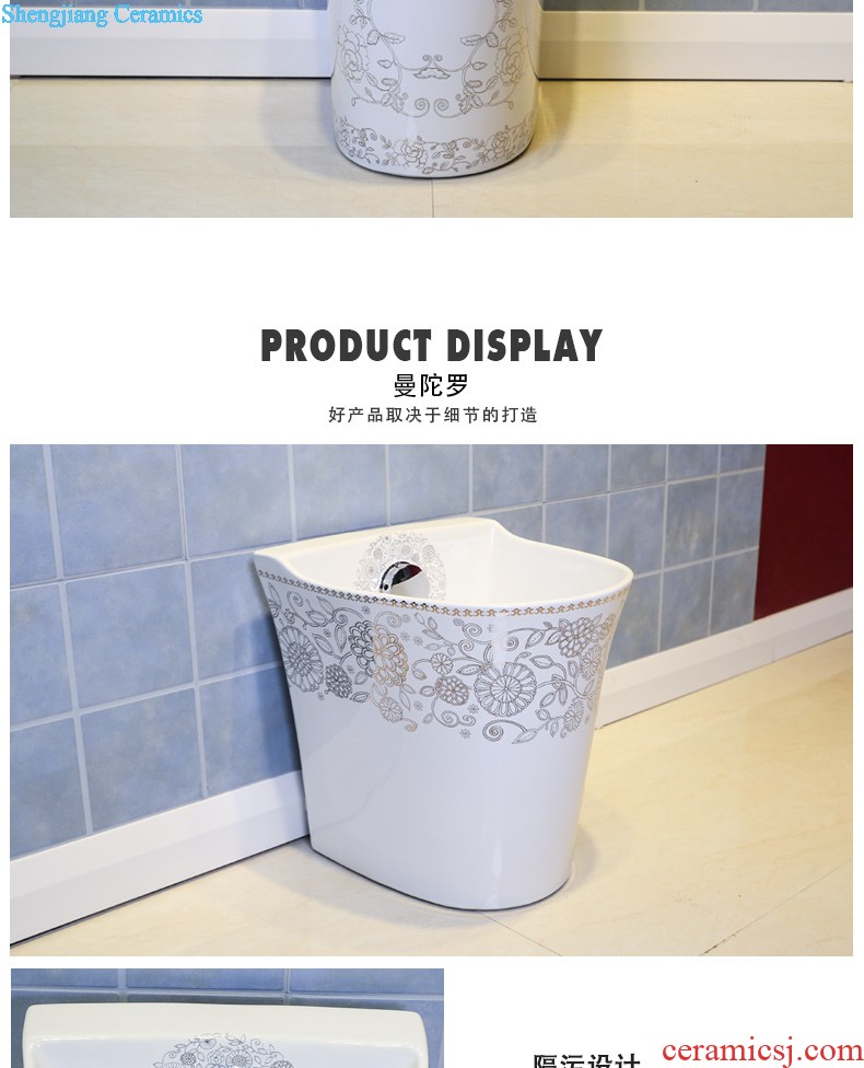 Koh larn, qi stage basin sink lavatory ceramic european-style bathroom art basin of the basin that wash a face