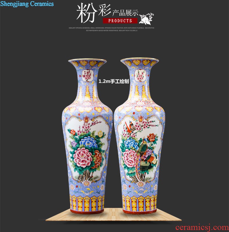 Sf3 jingdezhen ceramics of large vase archaize hand-carved yueyang remember sitting room adornment is placed