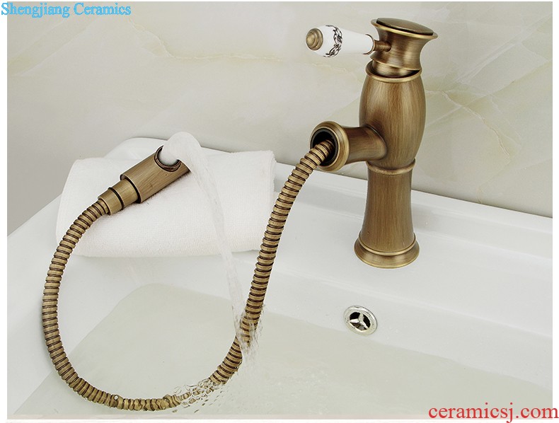 Koh larn lattice terms with individuality creative ceramic toilet implement color toilet water pumping implement the new