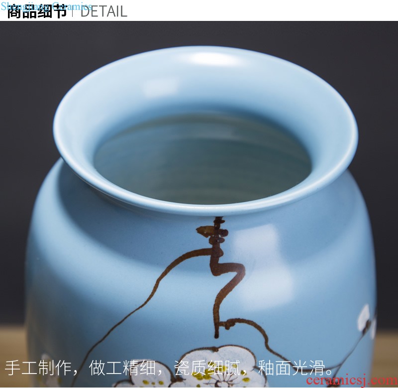 Jingdezhen ceramic household adornment of modern Chinese style living room beadle zen porch ark furnishing articles of handicraft