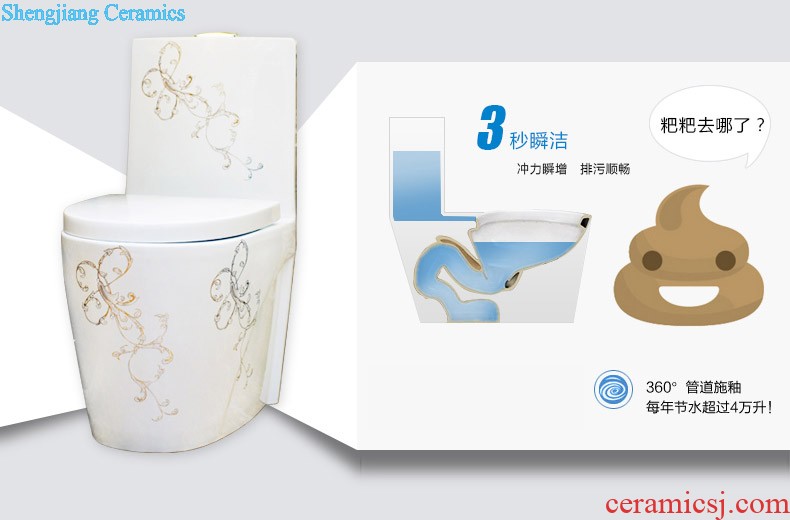 Koh larn, qi column basin sink lavatory pillar type ceramic floor bathroom sink LZ1147