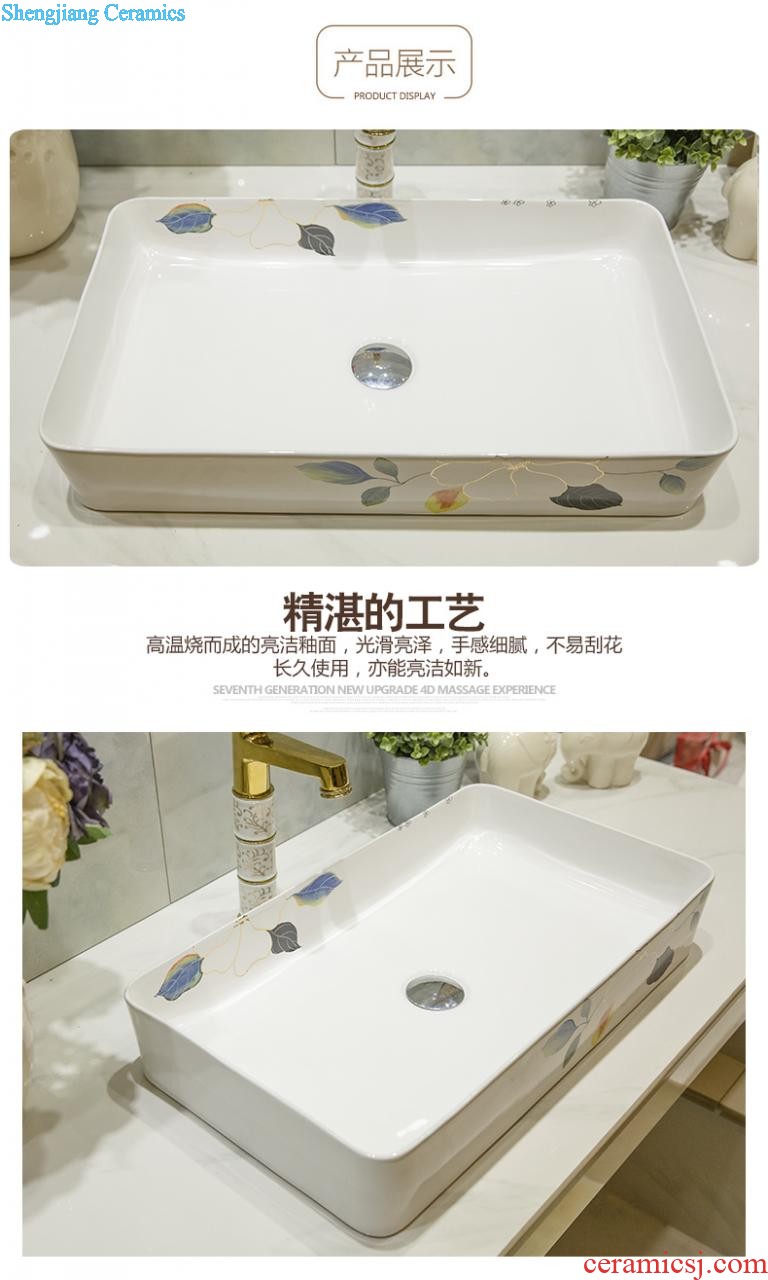 Koh larn, qi stage basin sink lavatory ceramic european-style bathroom art basin of the basin that wash a face