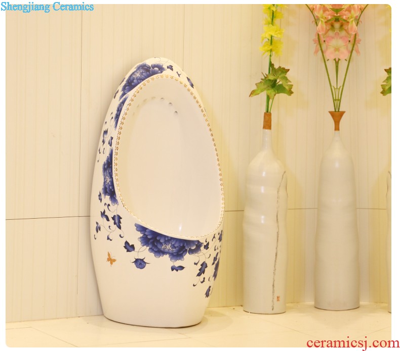 Koh larn, qi ceramic sanitary ware of toilet stage basin sink toilet lavatory basin that wash a face painted white porcelain