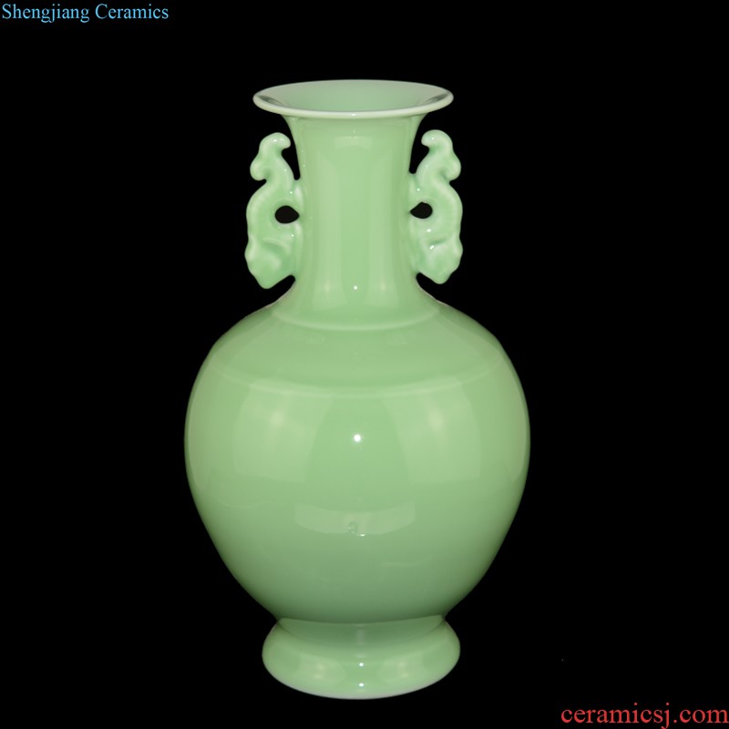 Jingdezhen ceramic smoked incense burner aromatherapy furnace large ancient longquan celadon tower joss stick for the Buddha temple supplies