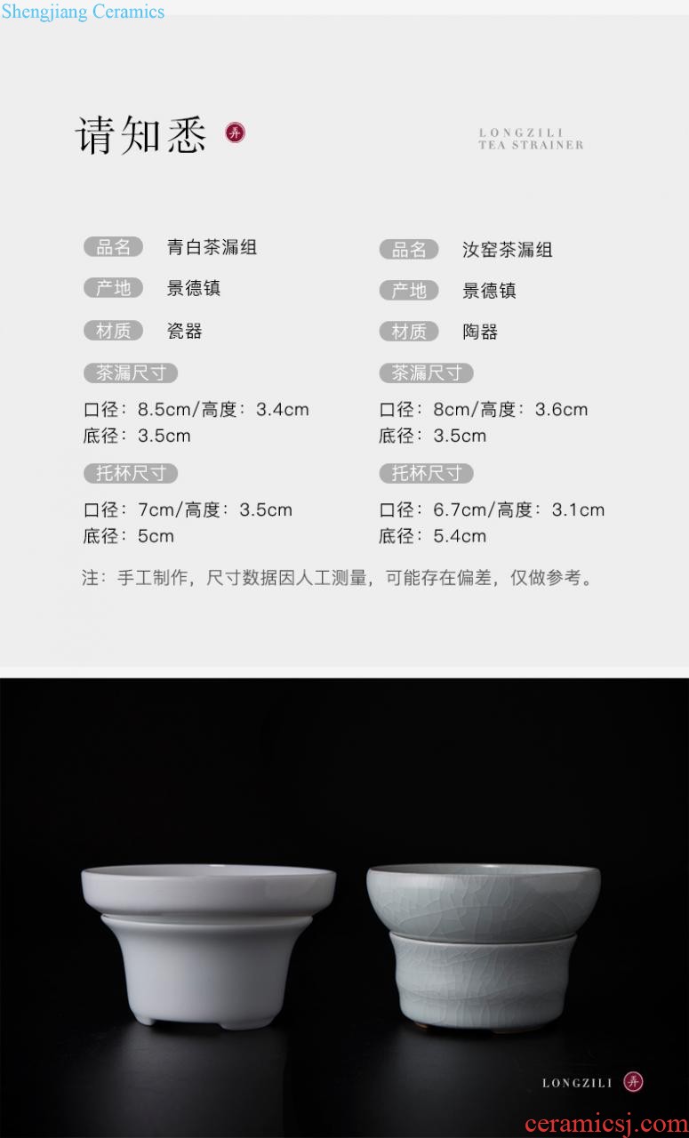 Jingdezhen ceramic suit contracted Chinese gift box Only three tureen tea cup home tea pot of a complete set of tea sets