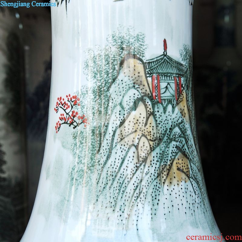 Jingdezhen ceramics furnishing articles home and everything ceramic storage tank candy jar Creative home decorations