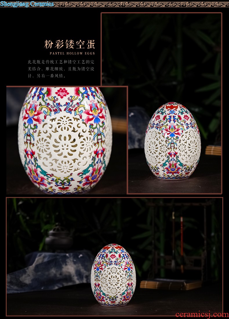 Jingdezhen ceramics furnishing articles hand-painted sabingga sukdun dergici jimbi hang dish by dish sitting room of Chinese style household decorative arts and crafts