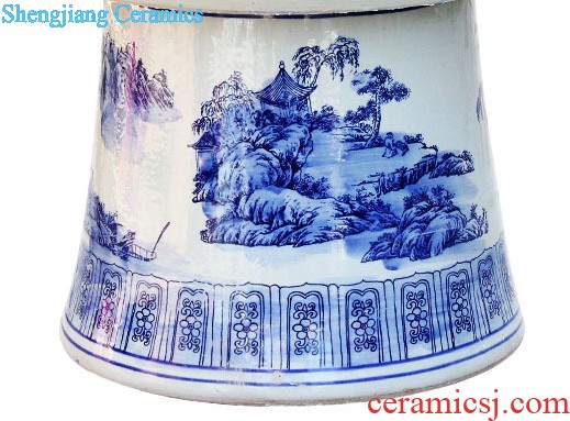 Jingdezhen ceramics powder enamel blooming flowers large vases, furnishing articles sitting room dining-room decorate wedding fc2