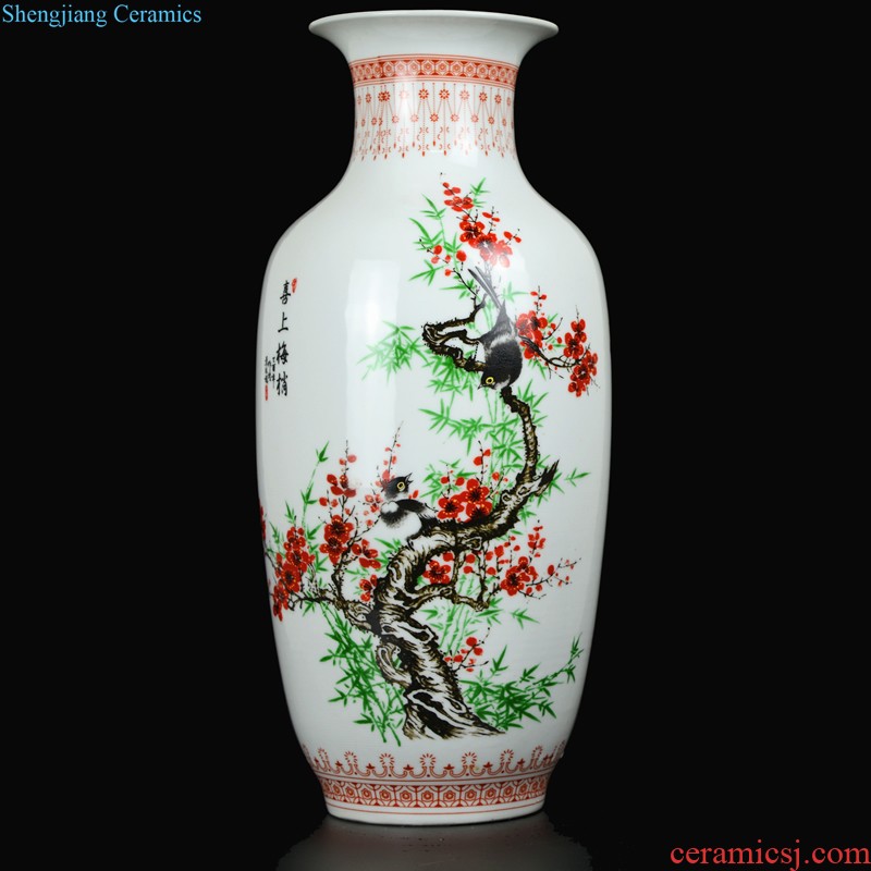 European contemporary and contracted vase furnishing articles sitting room dry flower arranging flowers home decoration ceramic flowers dancing orchid suits