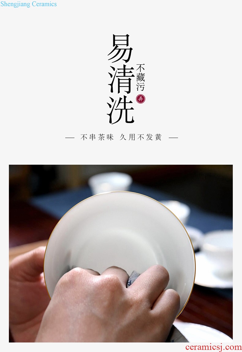 With cover filter landscape jingdezhen ceramic cup China cups personal creative package mail office cup mug cup