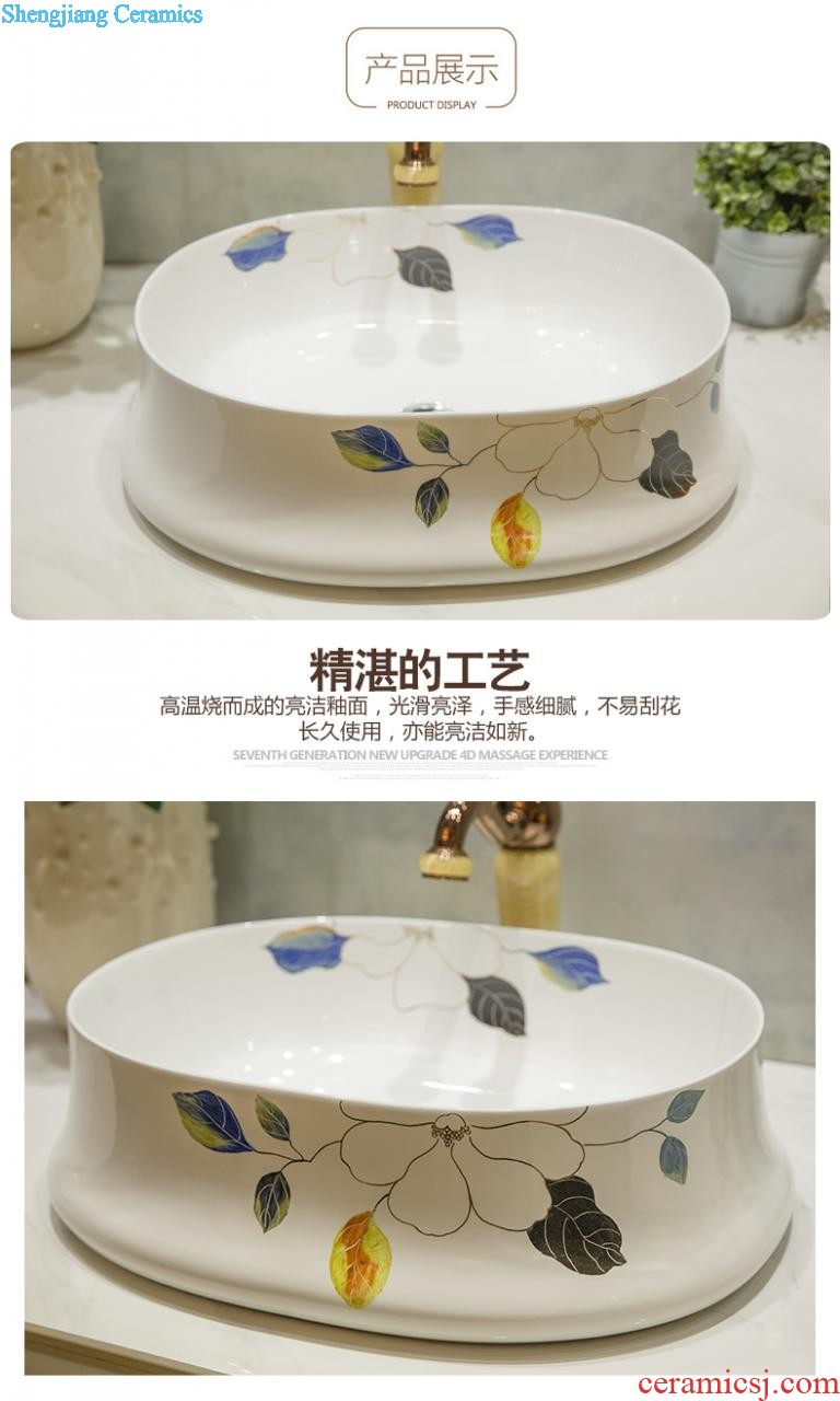 Koh larn, qi stage basin sink lavatory ceramic european-style bathroom art basin of the basin that wash a face