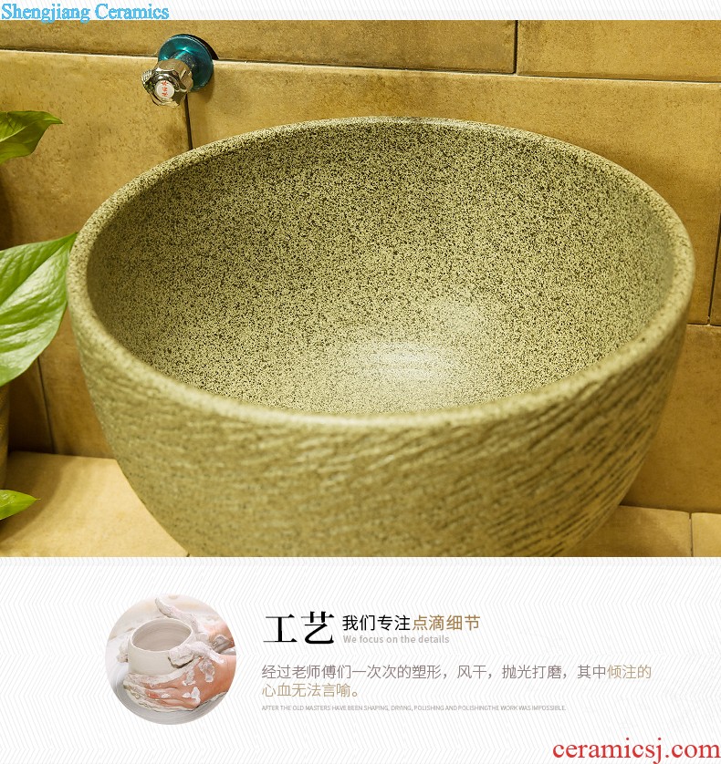 Jingdezhen American art square on the toilet lavabo lavatory basin basin on its best Mosaic plexus