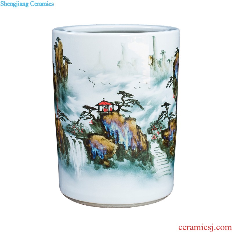 Jingdezhen ceramic hand-painted landing big vase for years for home furnishing articles hotel lobby decoration gb0 sitting room