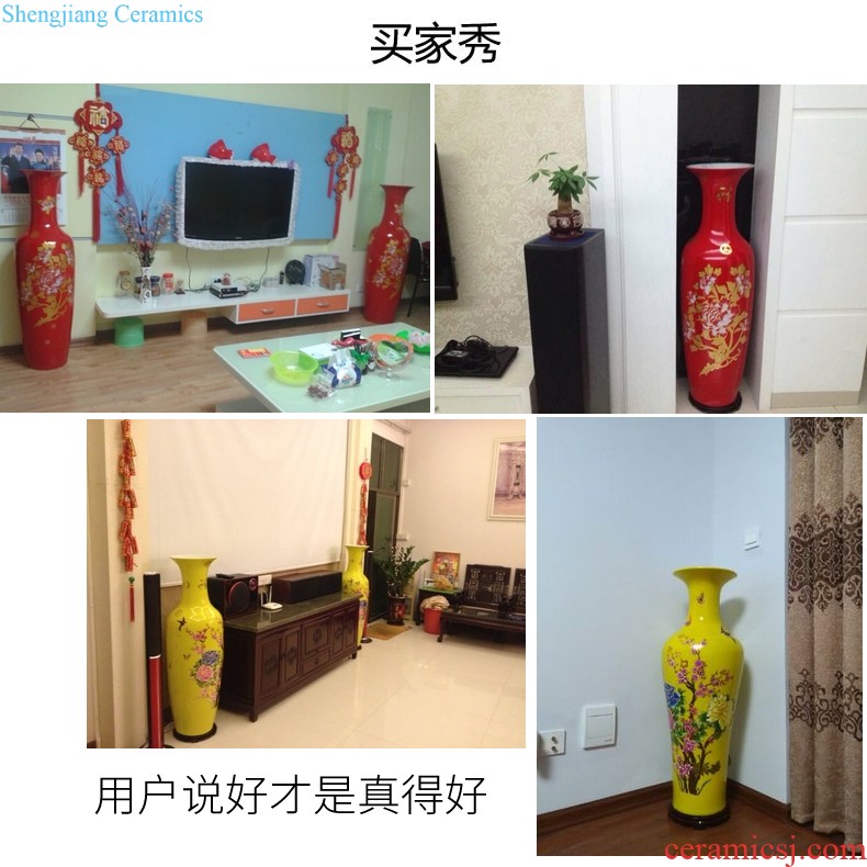 Jingdezhen ceramics The ancient philosophers large figure vase The ancient Chinese style living room TV ark furnishing articles home decoration