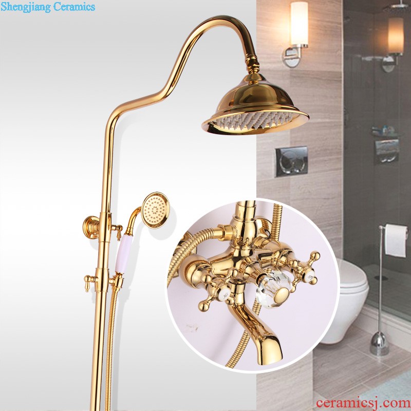 Gold cellnique european-style mop pool bathroom floor balcony household washing trough mop mop pool ceramic basin