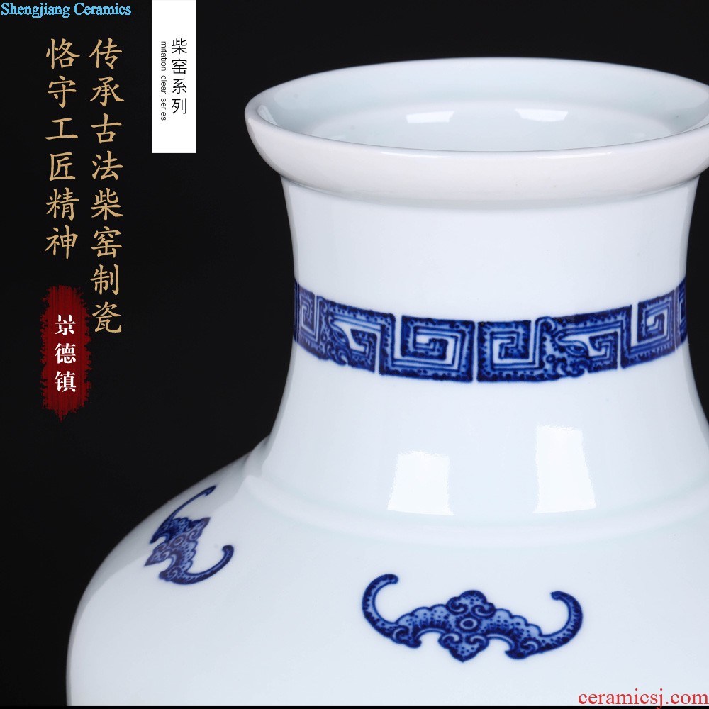 Jingdezhen ceramics vase furnishing articles imitation qing yongzheng maintain many children f jars home sitting room adornment