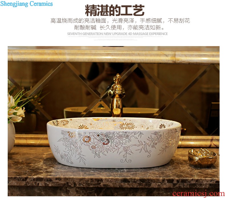 The package mail on bonsai, ceramic lavabo that defend bath lavatory basin art basin of flowers