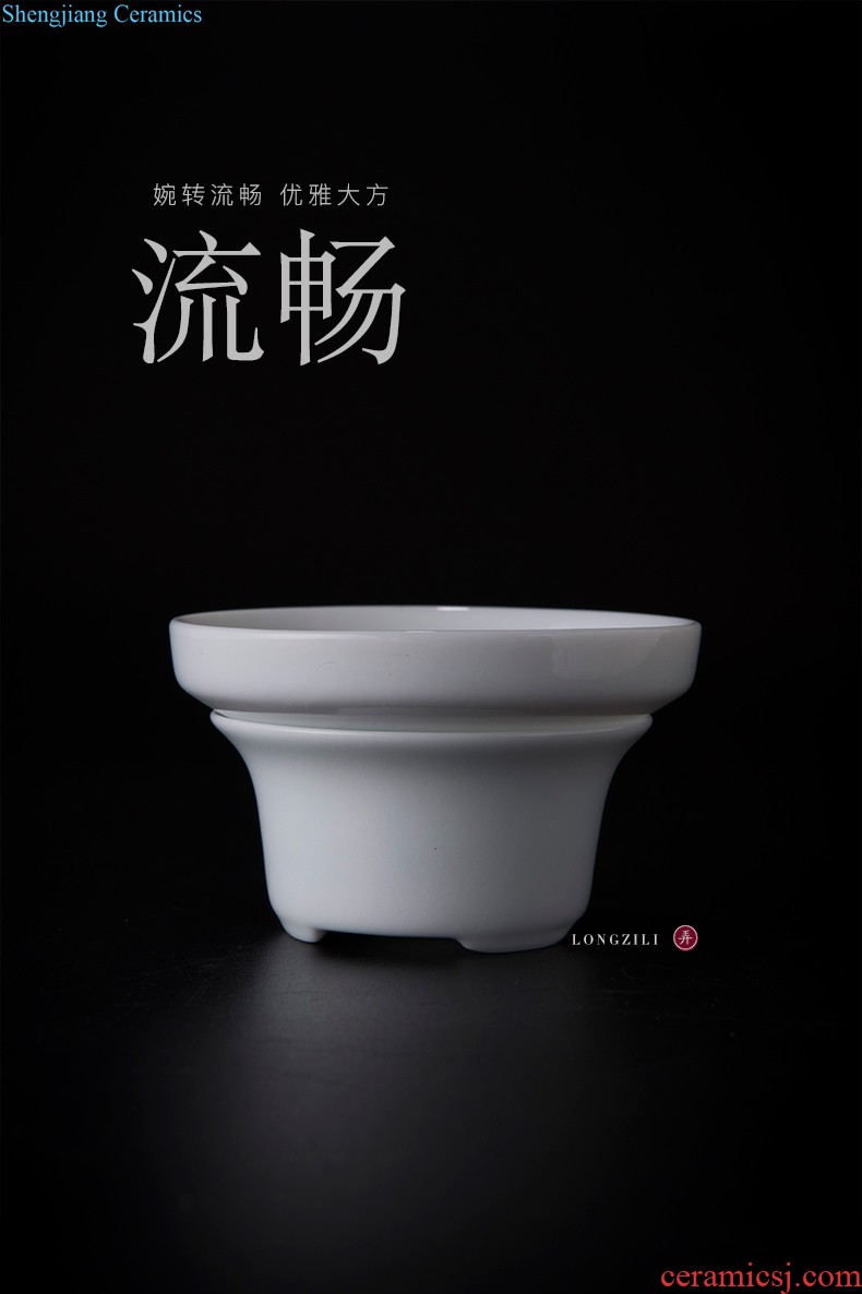 Jingdezhen ceramic suit contracted Chinese gift box Only three tureen tea cup home tea pot of a complete set of tea sets