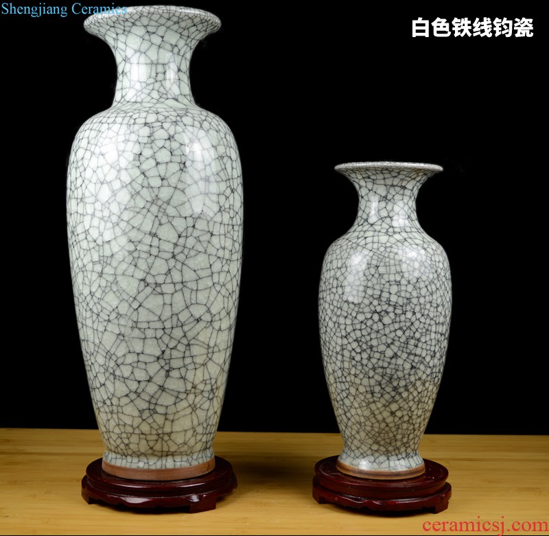 Jingdezhen ceramic vase floret bottle furnishing articles furnishing articles spending a sitting room porcelain home decoration crafts