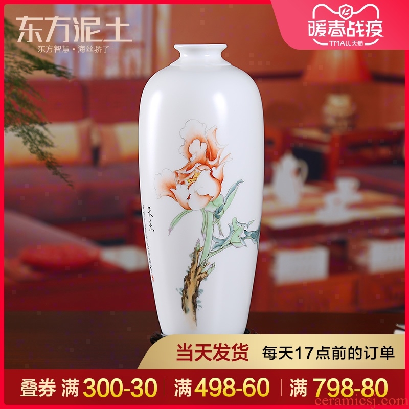 East rich ancient frame clay ceramic high - grade hand - made vases furnishing articles sitting room office decorations perfume bottles/day