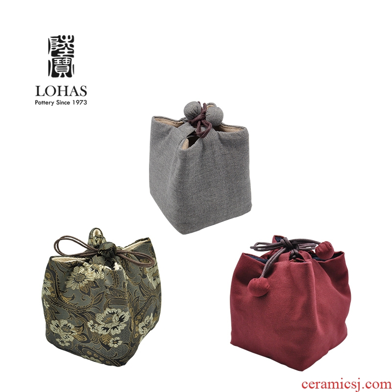 Lupao ceramic tea set with parts' pot bag bag glass teapot practical pot double cotton anti if you against