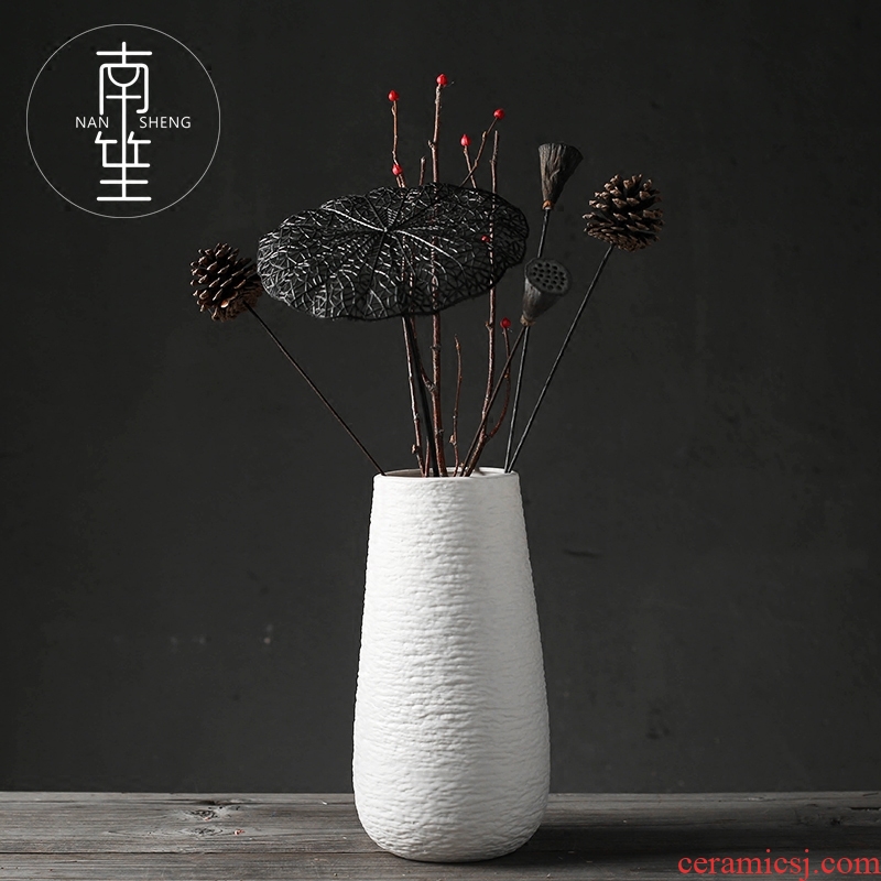 Nan sheng dried flower simulation flowers, household act the role ofing is tasted ceramic vases, flower arranging false mesa place sitting room adornment originality