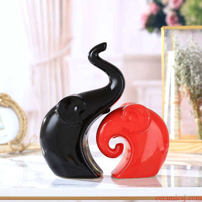 Creative home decorate the house act the role ofing is tasted wine sitting room adornment ceramic handicraft furnishing articles furnishing articles wedding gift