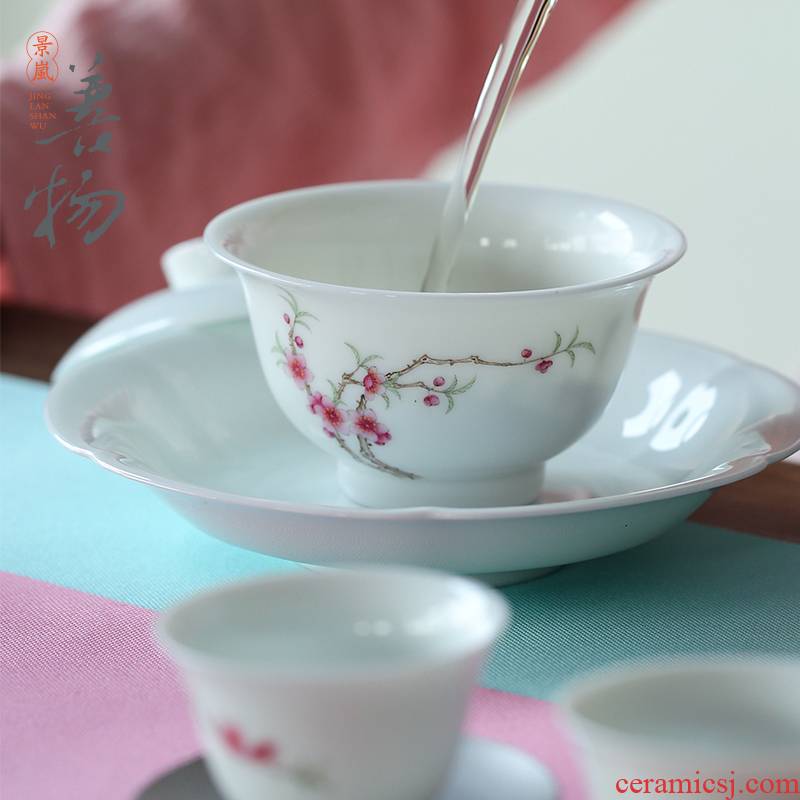 Good thing, pure hand - made kung fu tea set ceramic tea kongfu tea set a complete set of tea service