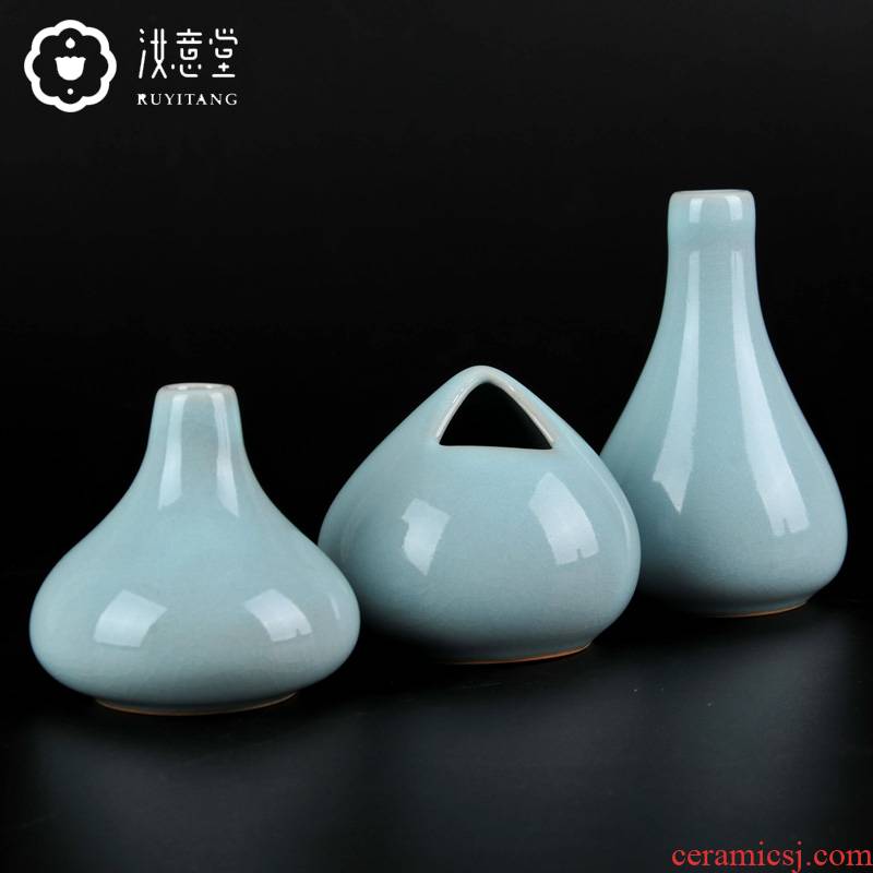 Your up ceramic floret bottle Your porcelain flower tea table desktop furnishing articles with Chinese tea taking zero contracted porcelain ornament