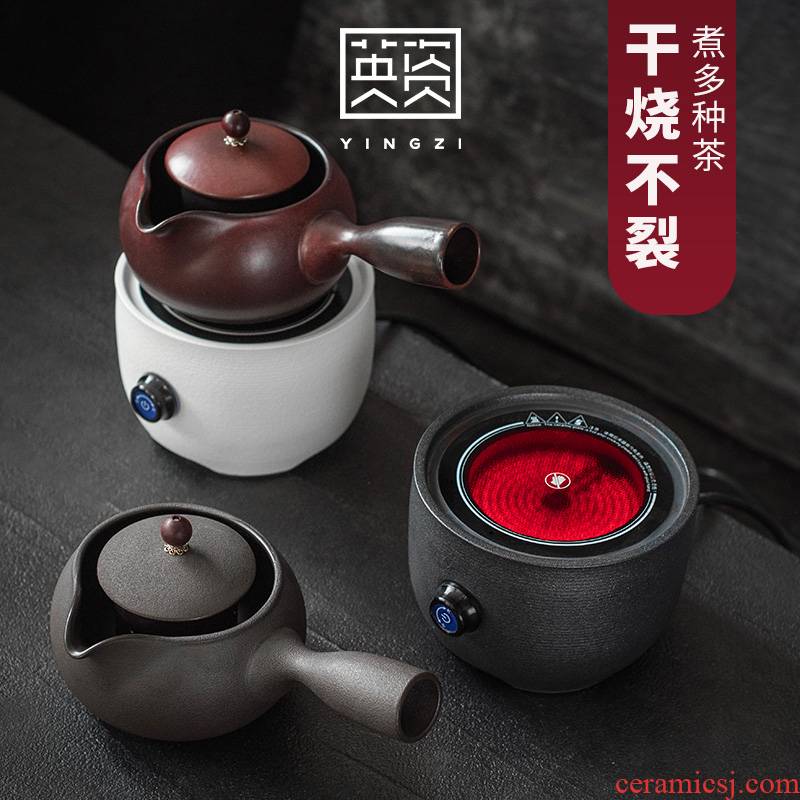 British tea boiled household electric teapot TaoLu suit pu - erh tea tea boiling tea stove black tea tea exchanger with the ceramics