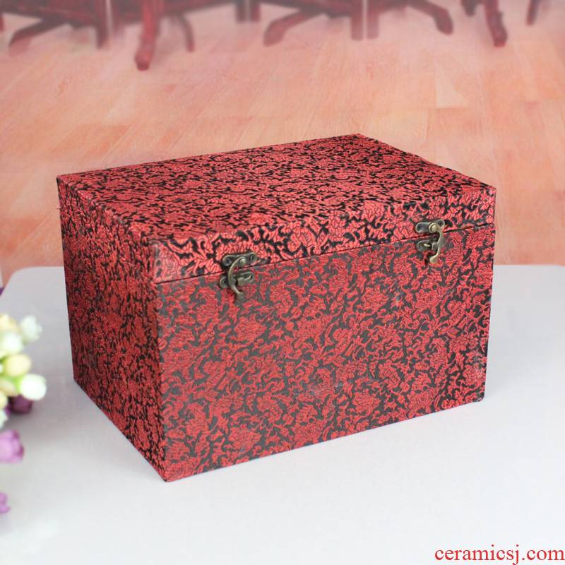 Jingdezhen ceramic vase furnishing articles of handicraft decoration decoration JinHe gift box packing box