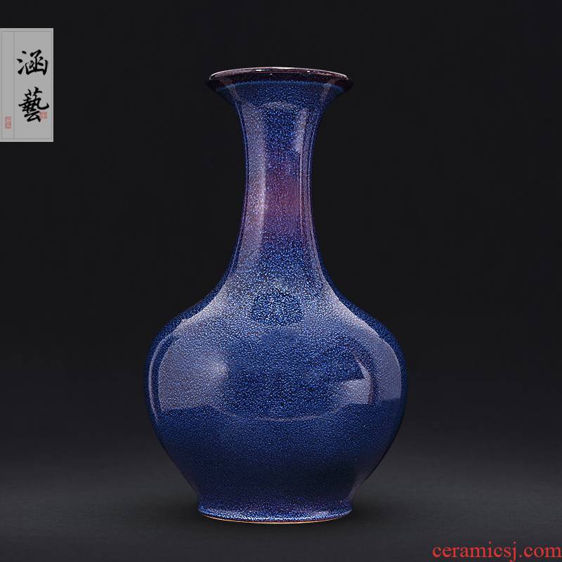 Jingdezhen ceramics vase furnishing articles flower arranging archaize sitting room of Chinese style household act the role ofing is tasted TV ark, study arts and crafts