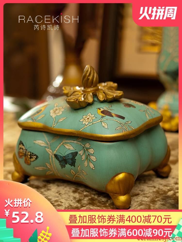 Europe type restoring ancient ways ceramic storage tank creative American sitting room porch ark, furnishing articles household act the role ofing is tasted gift box