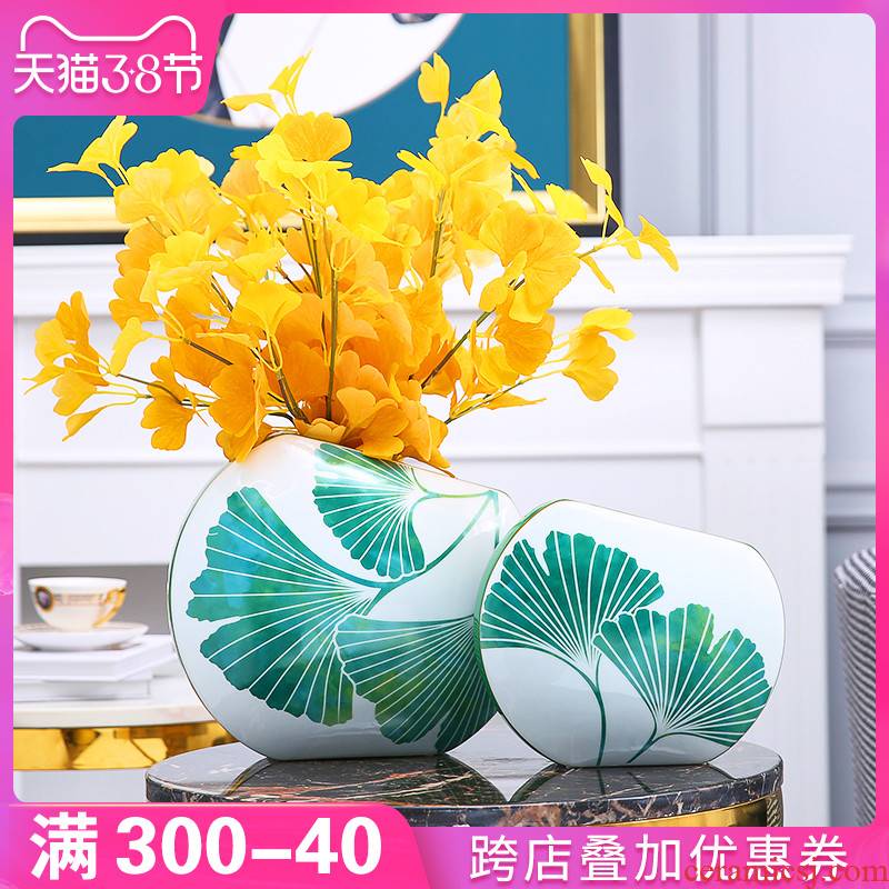I and contracted creative ceramic vase furnishing articles Nordic light key-2 luxury sitting room porch TV cabinet table decoration decoration