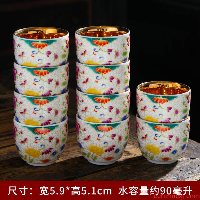 Dehua suet jade white jade porcelain cup sample tea cup masters cup ceramic kung fu tea by hand carving gifts cups