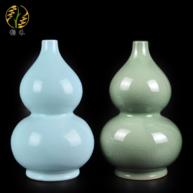 Your up big gourd creative Your porcelain ceramic arts and crafts of Chinese style classical feng shui furnishing articles in living in adornment the birthday gift