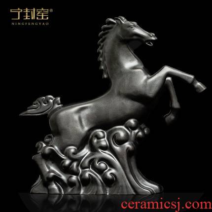 Better sealed up with jingdezhen ceramic zodiac office furnishing articles monkey dragon and Chinese style household ornaments