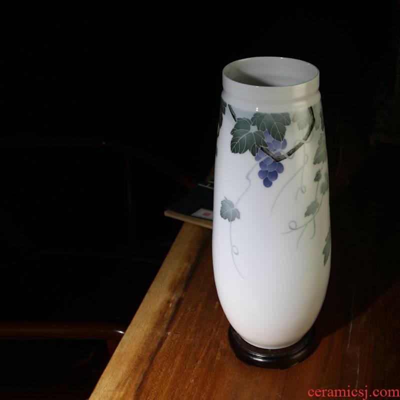 Porcelain good hui liling Porcelain vase under the glaze color medium mesa bookcase sitting room porch home furnishing articles
