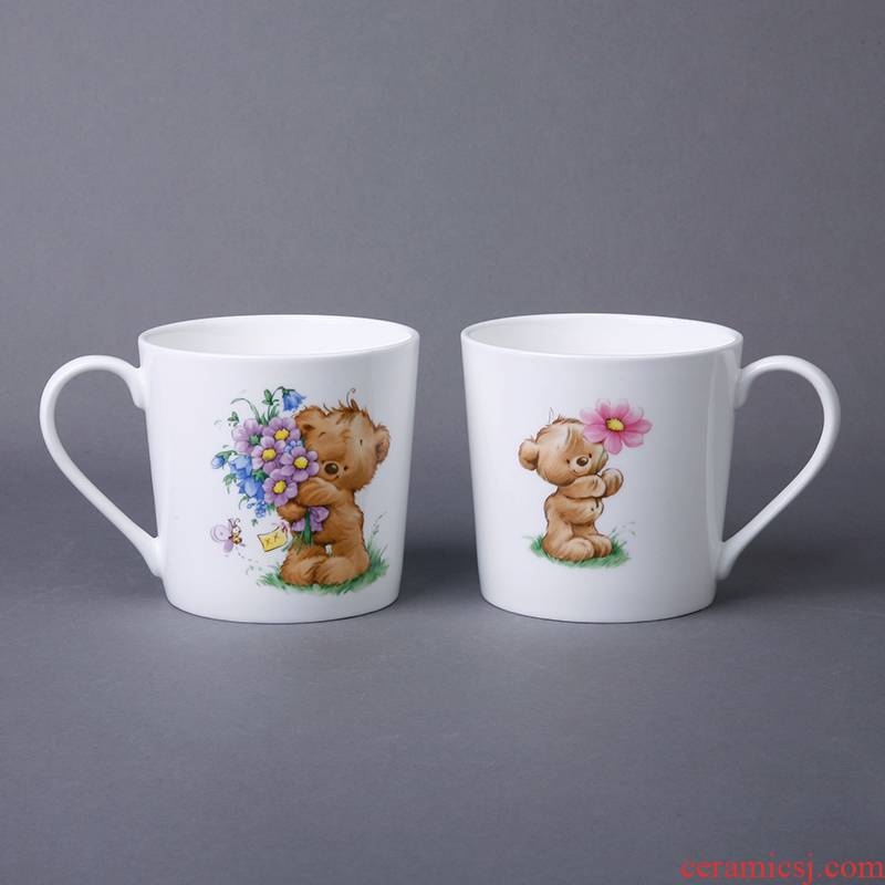 Ipads China cups contracted cup high - capacity mark cup of white coffee cup cup company custom logo and meeting