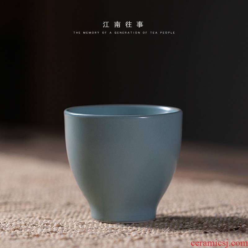 Jiangnan past shamrock wine cup kung fu ceramic cups ru up market metrix who cup sample tea cup noggin single cup of tea